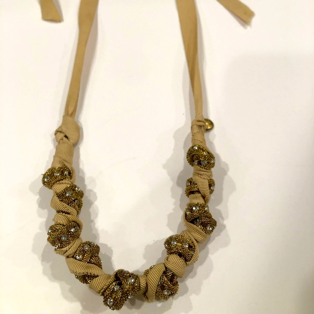 J Crew Neutral Adjustable Length Necklace